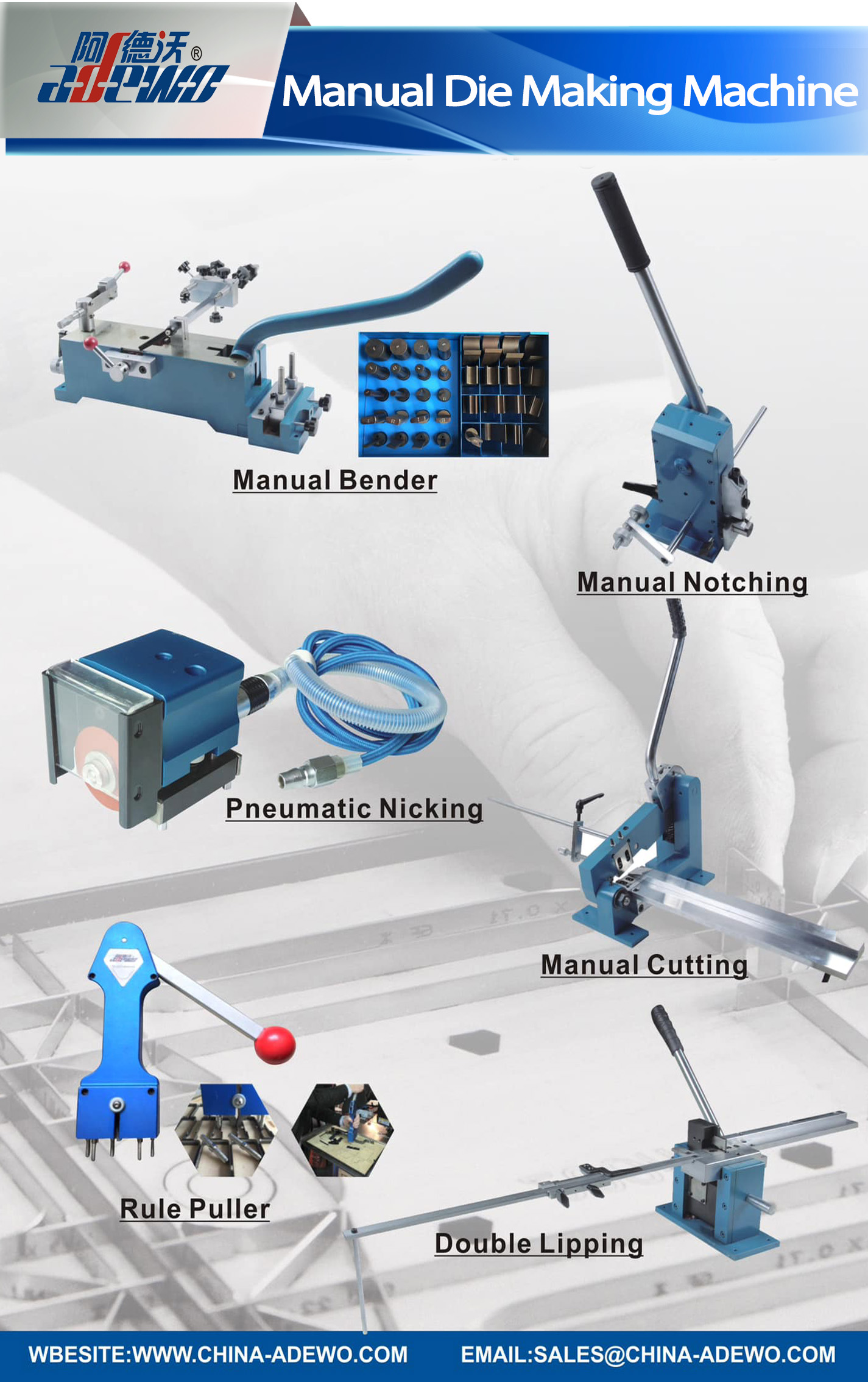 Manuell die Making Machine