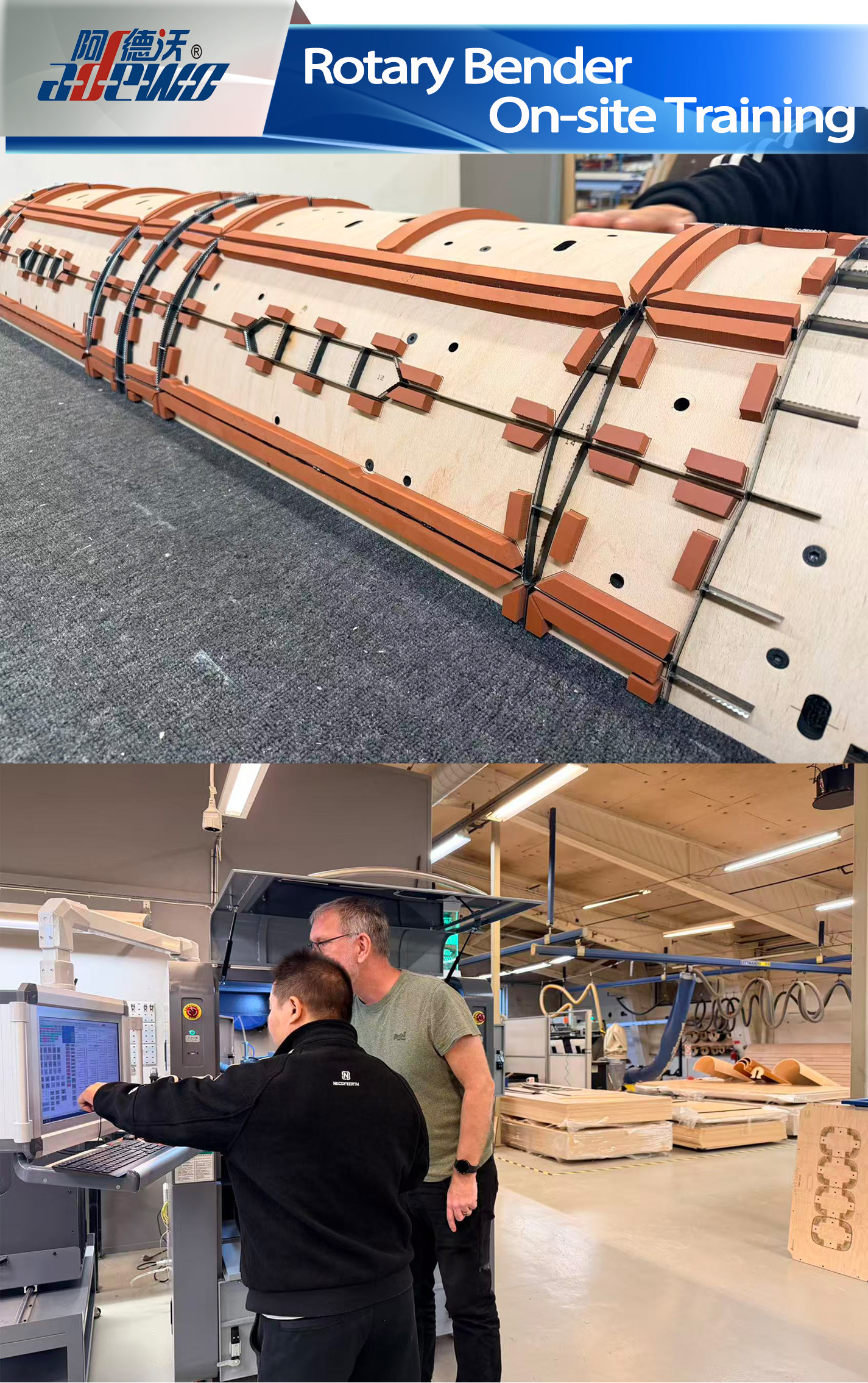 Rotary Bender opplæring på stedet