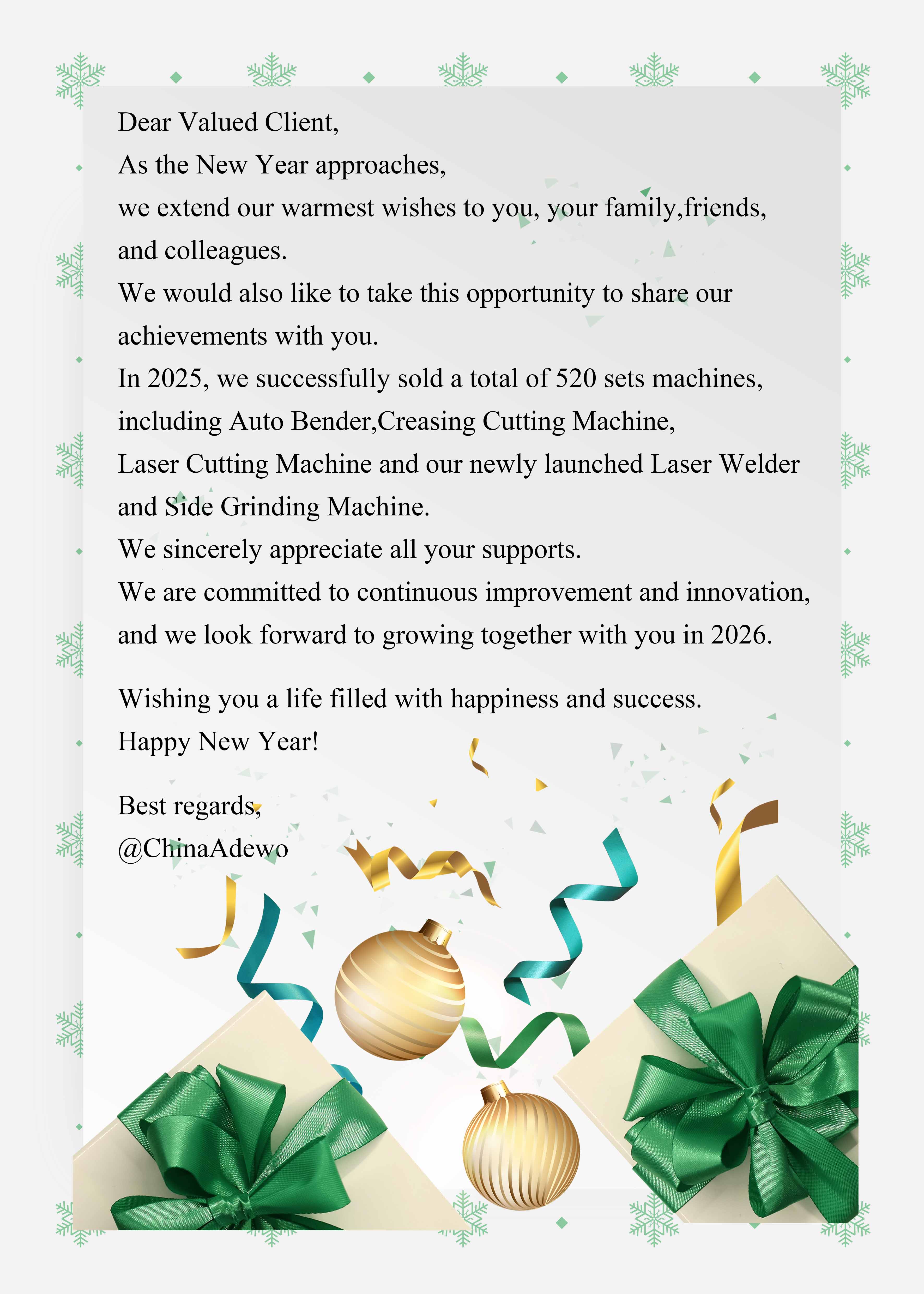 Ønsker deg et nytt fruktbart år