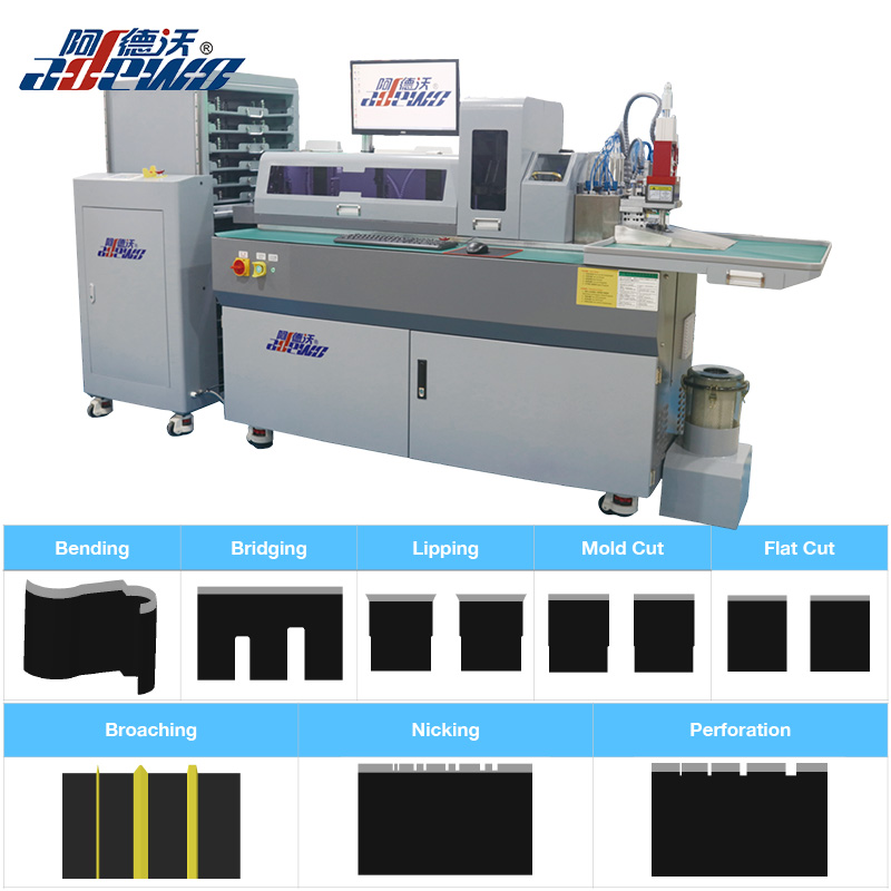 ABM-832C2 Multi-Function Steel Rule Die Auto Bender Machine for BOBST-sertifiserte Die Makers