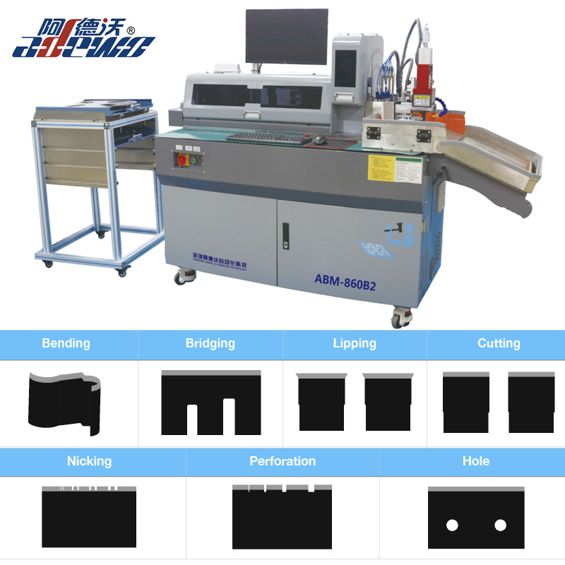 Blisteremballasje Bohlerstrip Stål Rule Auto Bending Machine