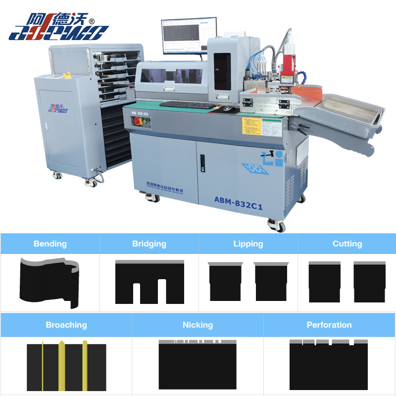 Multifunctions Auto Bender Machine (Broach, Nick)